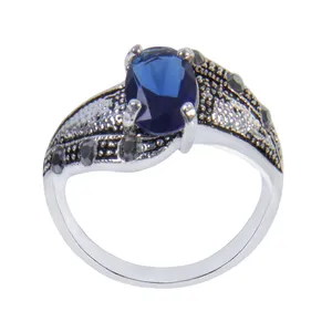 انگشتر نقره زنانه  بازرگانی میلادی کد AW_131