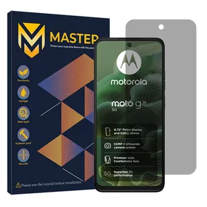 Master Resistant model privacy screen protector suitable for Motorola Moto G35 Mobile phone 