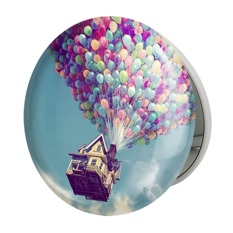 آینه جیبی خندالو طرح انیمیشن آپ UP مدل تاشو کد 1056 