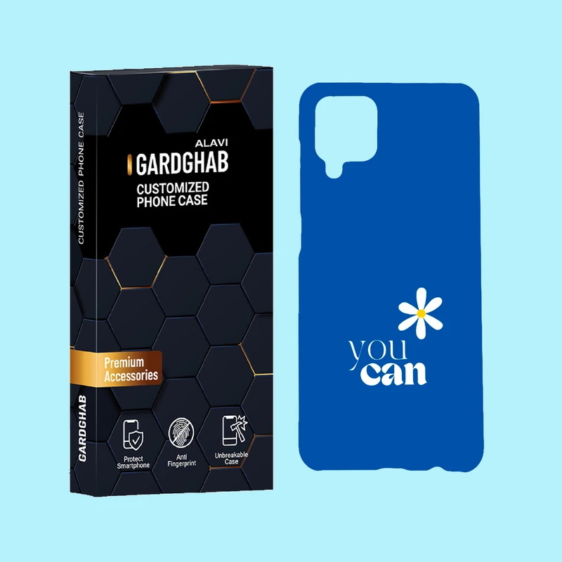 کاور گارد قاب علوی مدل متن مناسب برای گوشی موبایل سامسونگ Galaxy A12