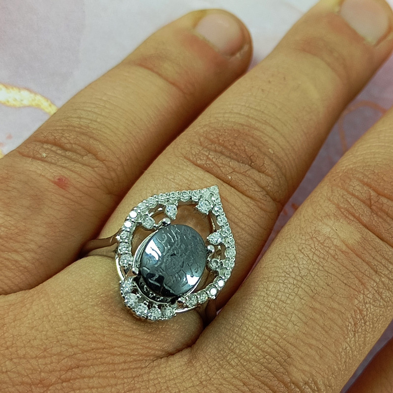 انگشتر نقره زنانه سلین کالا مدل حدید کد 113 انگشتر نقره زنانه سلین کالا مدل حدید کد 113