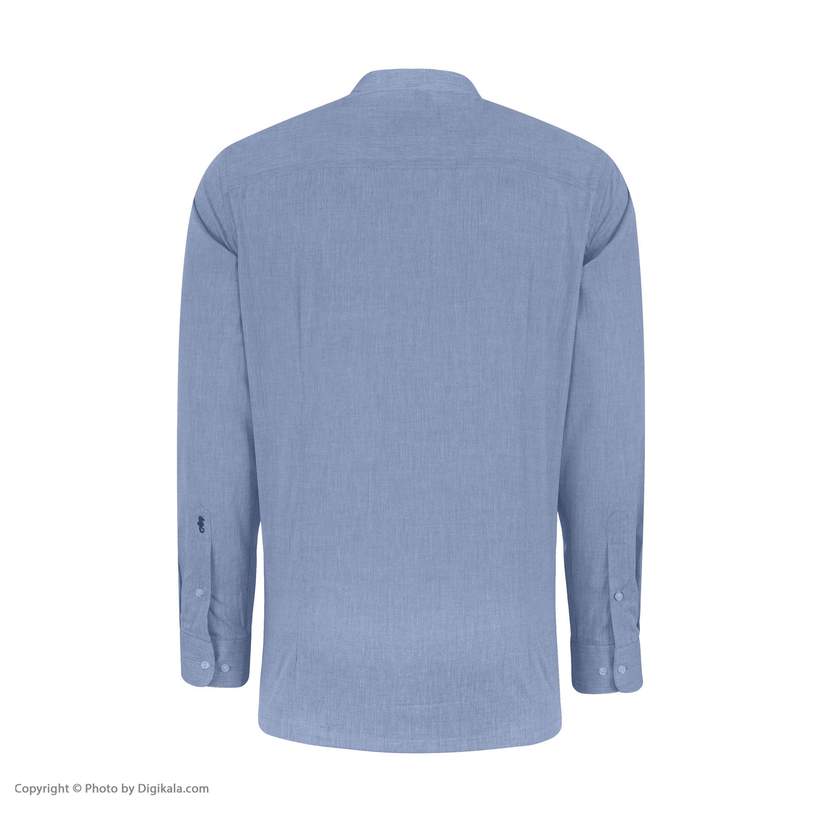 پیراهن آستین بلند مردانه ایکات مدل PST1152416 -  - 4