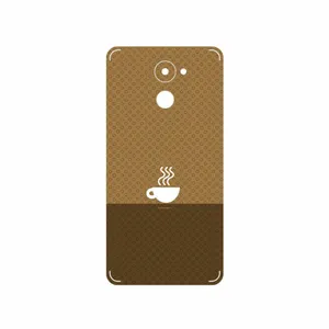 MAHOOT Minimal Cup of Coffee Icon Cover Sticker for Huawei Y7 Prime