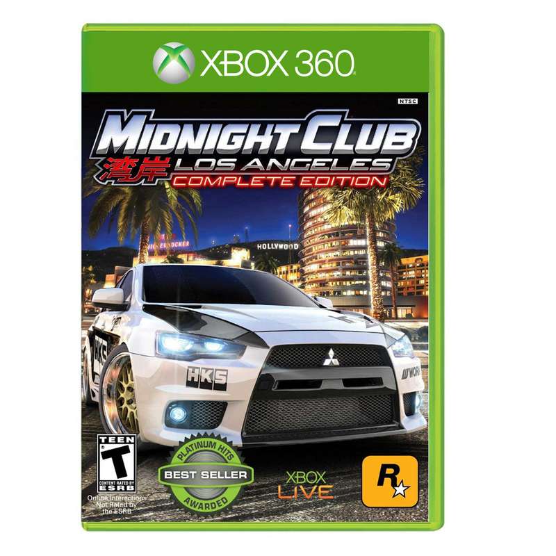 بازی Midnight Club Los Angeles مخصوص XBOX 360