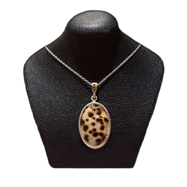 گردنبند نقره زنانه مدل سنگ دار G-3307
