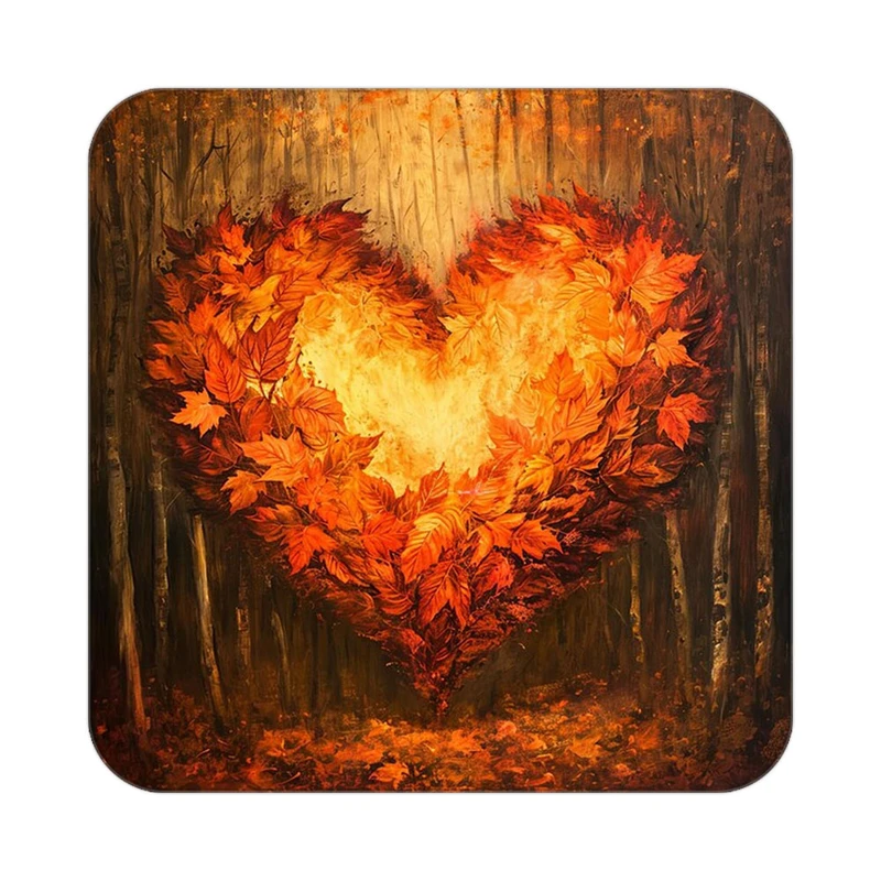 زیر لیوانی کاکتی مدل عاشقانه کد mp13889