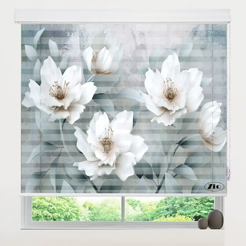 پرده زبرا زیو مدل 3D-1065 سایز 150x150 سانتی متر