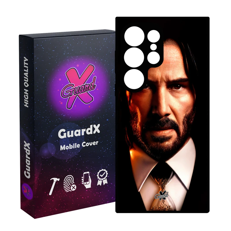 کاور گارد ایکس طرح جان ویک مدل 10573 مناسب برای گوشی موبایل سامسونگ Galaxy S25 Ultra