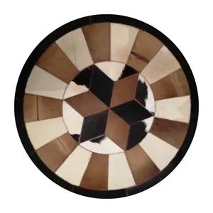 کلاژ فرش پوست و چرم کمالی مدل AD-00519