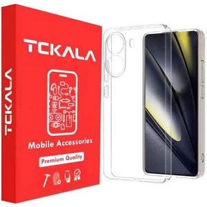 کاور تیسیکالا مدل ژله ای شفاف مناسب برای گوشی موبایل شیائومی POCO X7 Pro