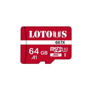 کارت حافظه لوتوس مدل A1 کلاس 10 استاندارد UHS-I سرعت 667X ظرفیت 64 گیگابایت