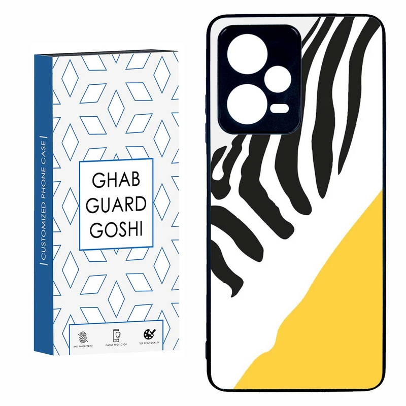 کاور قاب گارد گوشی طرح گورخر کد TPU-025 مناسب برای گوشی موبایل شیائومی  REDMI NOTE 12 PRO 5G