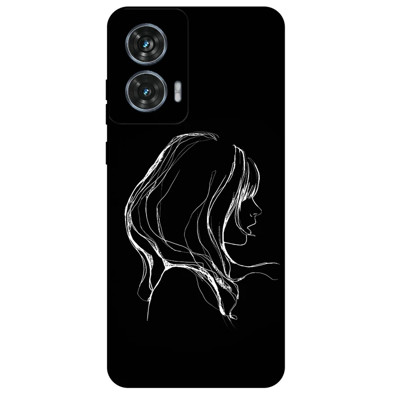 کاور مگافون طرح دخترانه مدل 7766 مناسب برای گوشی موبایل موتورولا Moto Edge 50 Fusion