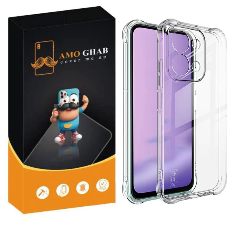 کاور عمو قاب مدل Crystal مناسب برای گوشی موبایل شیائومی Redmi 15c / Poco C85