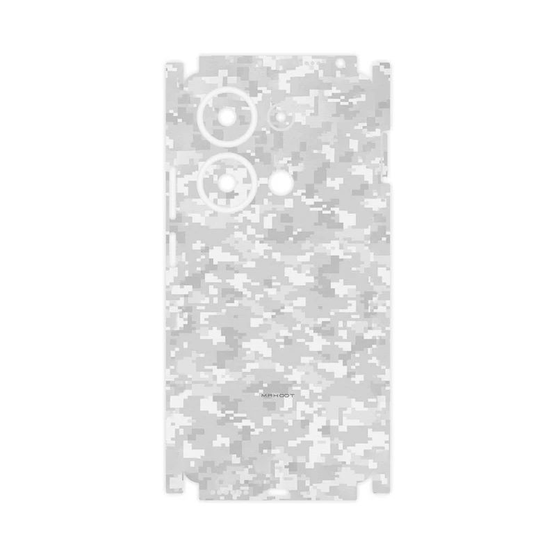 برچسب پوششی ماهوت مدل Army_Snow_Pixel-FullSkin مناسب برای گوشی موبایل شیائومی Redmi Note 13 Pro 4G