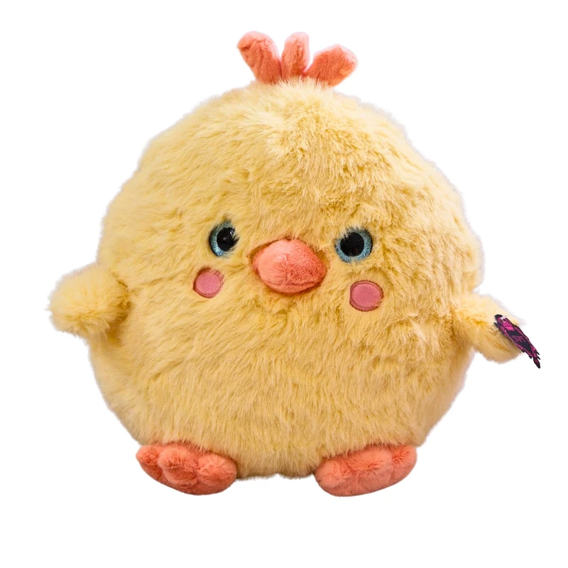 عروسک مدل چشم تیله ای طرح جوجه کد A01 ارتفاع 40 سانتی متر