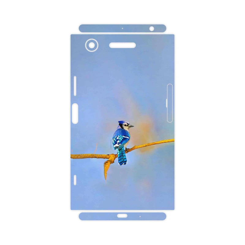 برچسب پوششی ماهوت مدل Cyanocitta cristata-FullSkin مناسب برای گوشی موبایل سونی Xperia XZ1