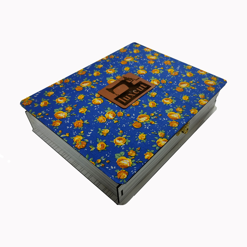 جعبه لوازم خیاطی طرح گل مدل LC210