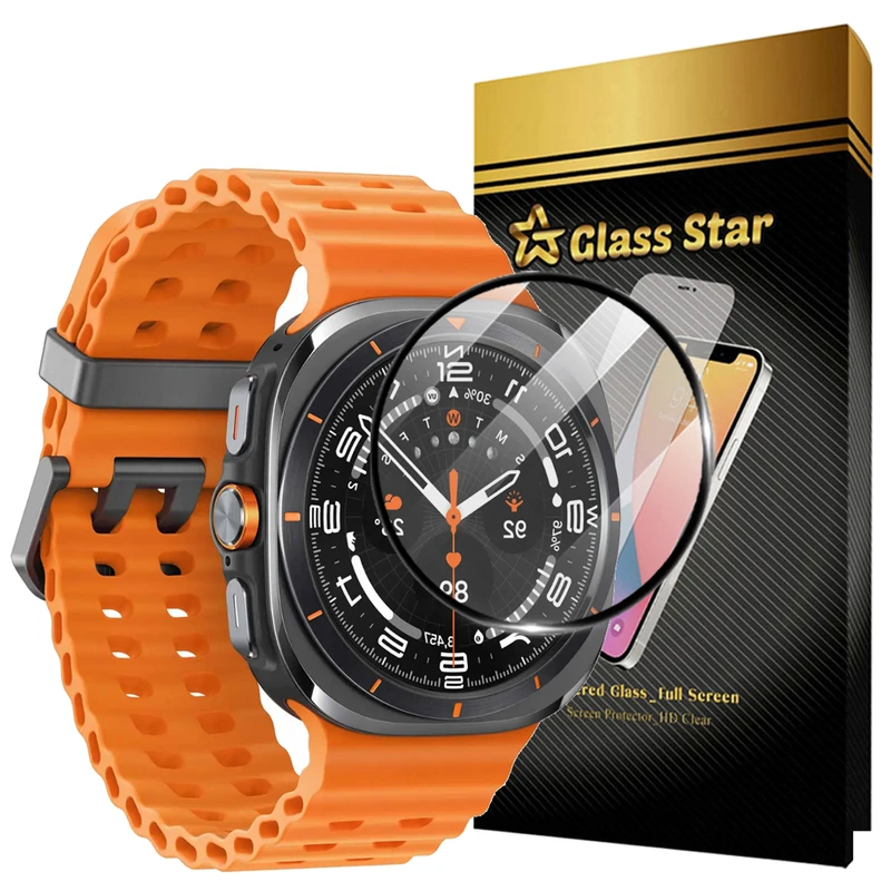 محافظ صفحه نمایش گلس استار مدل GWPM مناسب برای ساعت هوشمند سامسونگ Galaxy Watch Ultra / SM-L705F