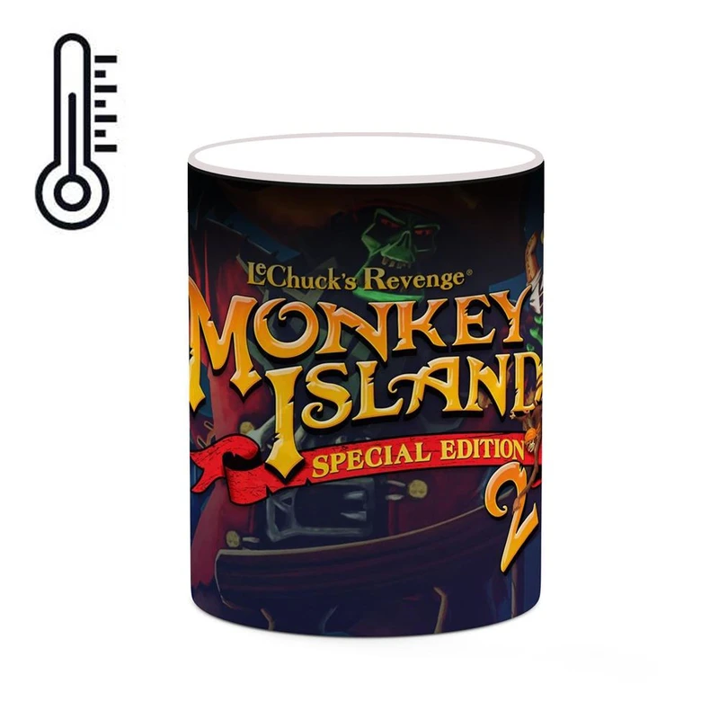 ماگ حرارتی کاکتی مدل بازی Monkey Island 2ː LeChuck's Revenge کد mgh29593