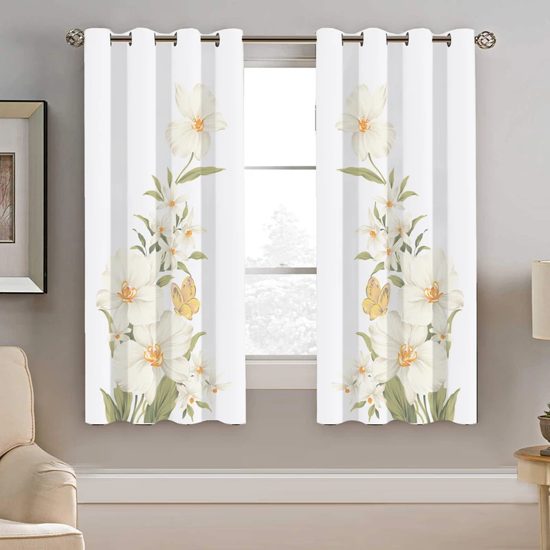 پرده نیروانا طرح گل  مدل هازان کد 4283    سایز 140×200 سانتی متر