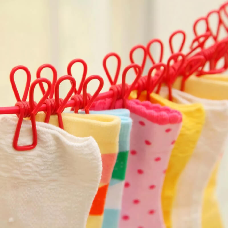 بند رخت مدل گیره دار کشی