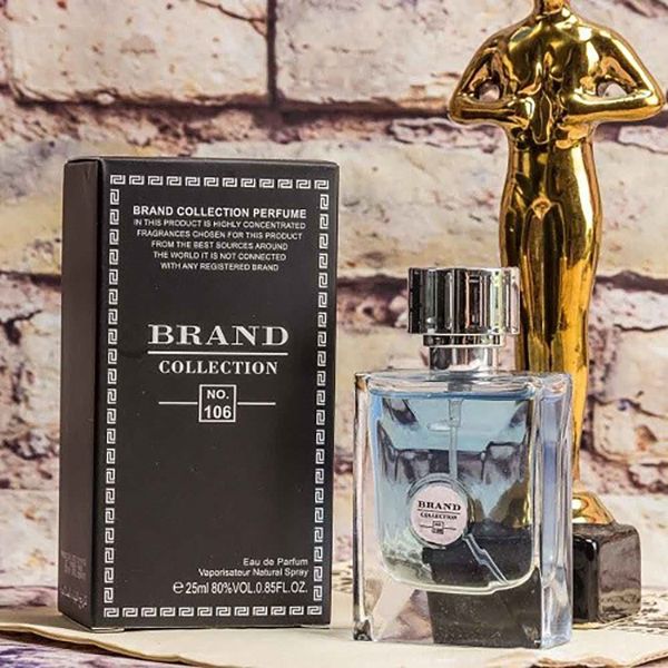 عطر جیبی   برند کالکشن مدل  ورساچه شماره 106 حجم 25 میلی لیتر -  - 2