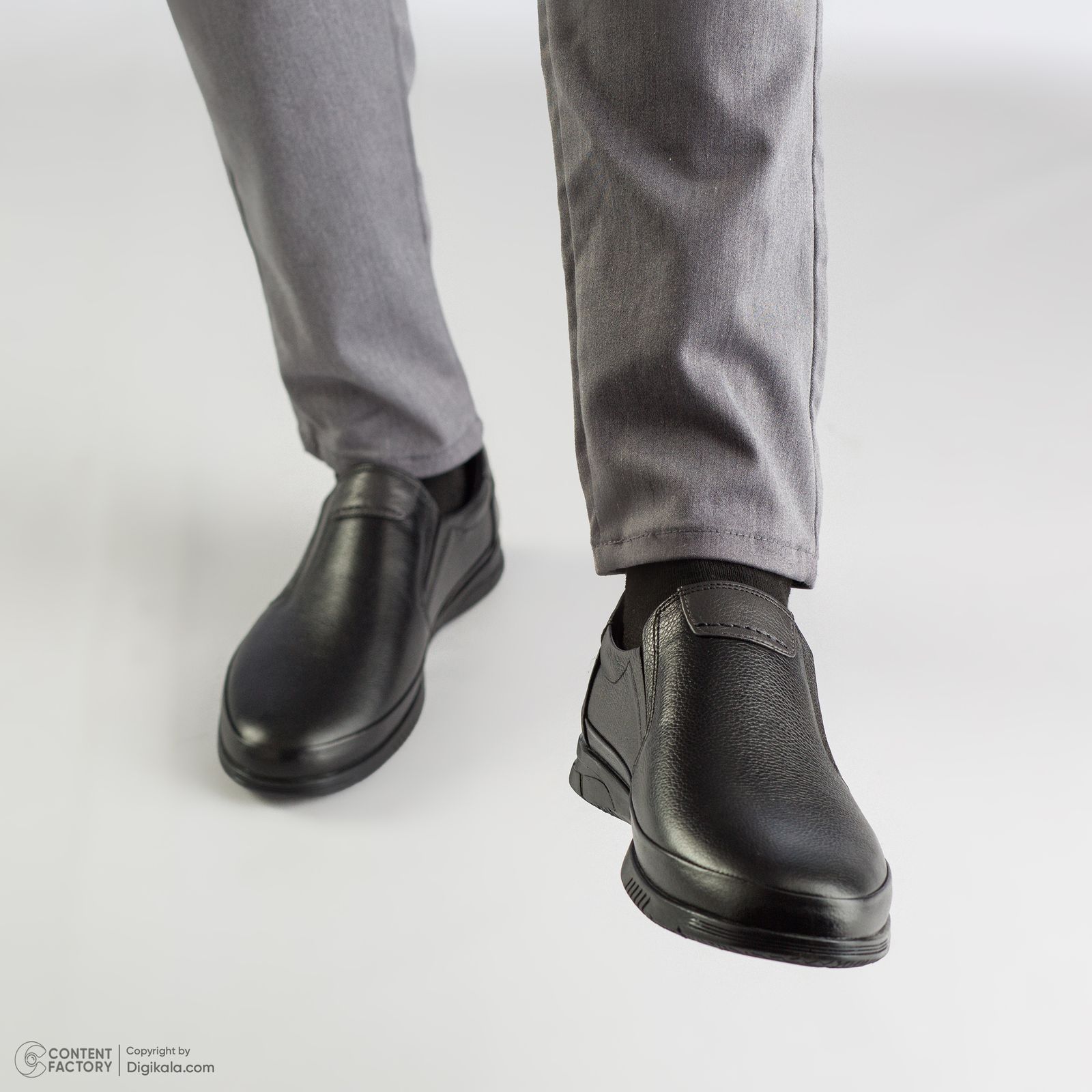 کفش روزمره مردانه چرم یلسان مدل  کامین کد msk-513-GF -  - 2