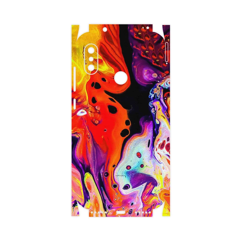برچسب پوششی ماهوت مدل Abstract Oil Art-FullSkin مناسب برای گوشی موبایل شیائومی Redmi Note 6 Pro