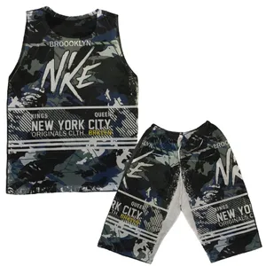 ست تاپ و شلوارک مردانه مدل 072