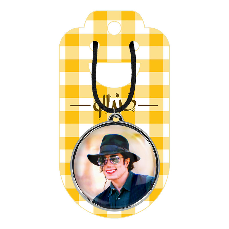 گردنبند خندالو مدل مایکل جکسون Michael Jackson کد 1925019244