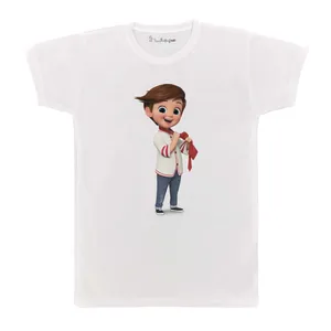 تی شرت بچگانه پرمانه طرح بچه رئیس کد pmt.4168