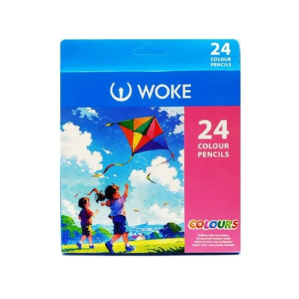 مداد رنگی 24 رنگ ووک مدل مهتاب