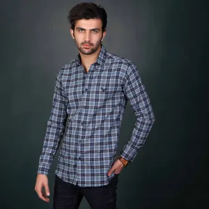 پیراهن آستین بلند مردانه پیکی پوش مدل M02568