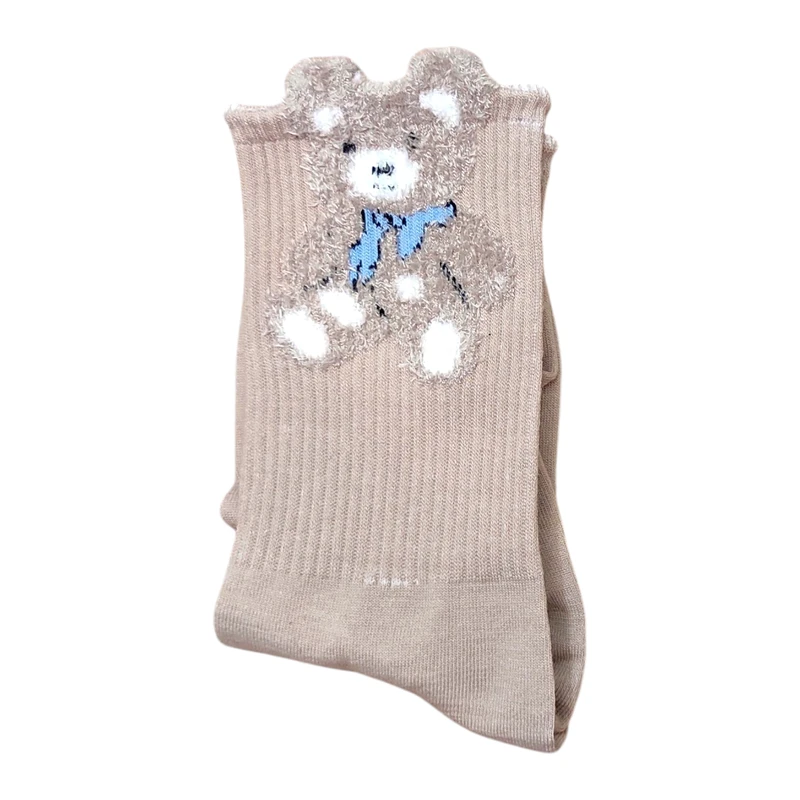 جوراب ساق بلند زنانه مدل تدی شال