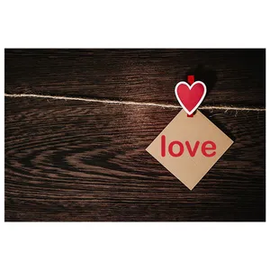 کارت پستال ماهتاب طرح قلب love کد 1917