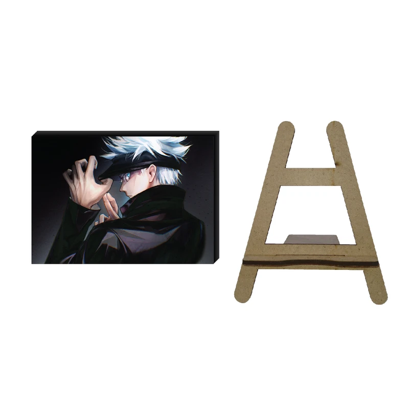 تابلو شاسی مدل انیمیشن طرح انیمه جوجوتسو کایسن کد 3  به همراه پایه نگهدارنده