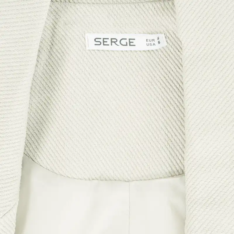 کت زنانه سرژه مدل 212271 رنگ سفید