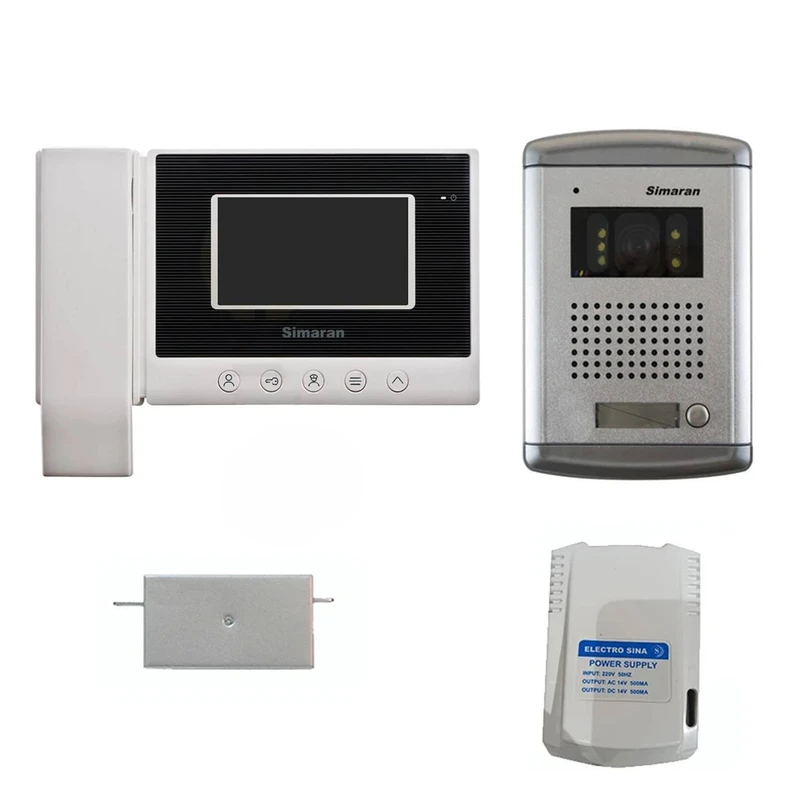 دربازکن تصویری سیماران مدل HS43V1 مجموعه 4 عددی