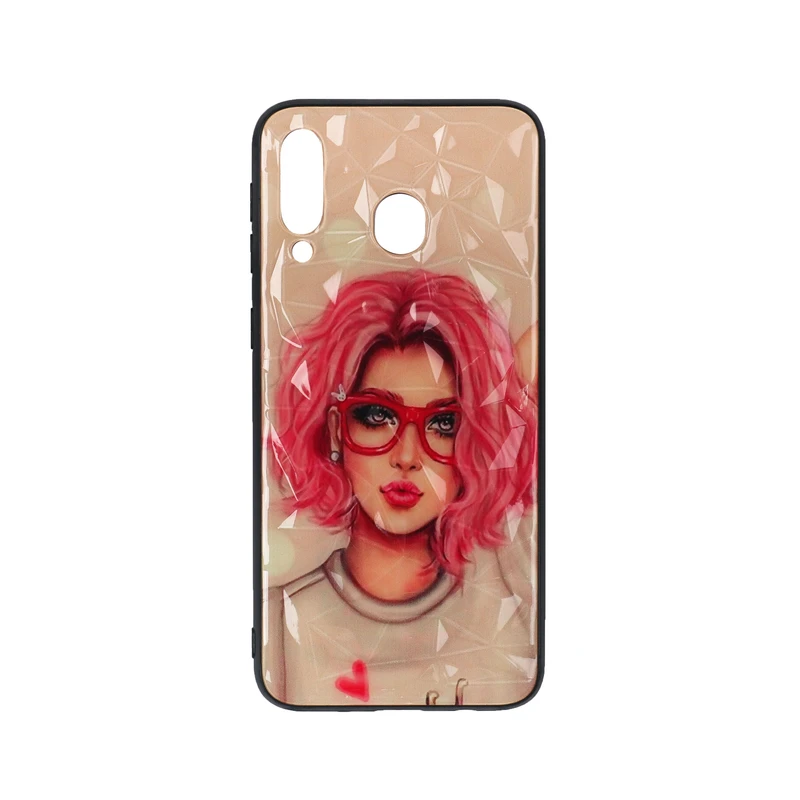 کاور طرح دختر کد 01 مناسب برای گوشی موبایل سامسونگ Galaxy M30 