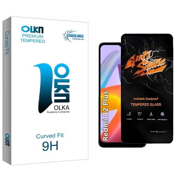 محافظ صفحه نمایش کولینگ مدل Olka Antistatic مناسب برای گوشی موبایل شیائومی Redmi A2 Plus