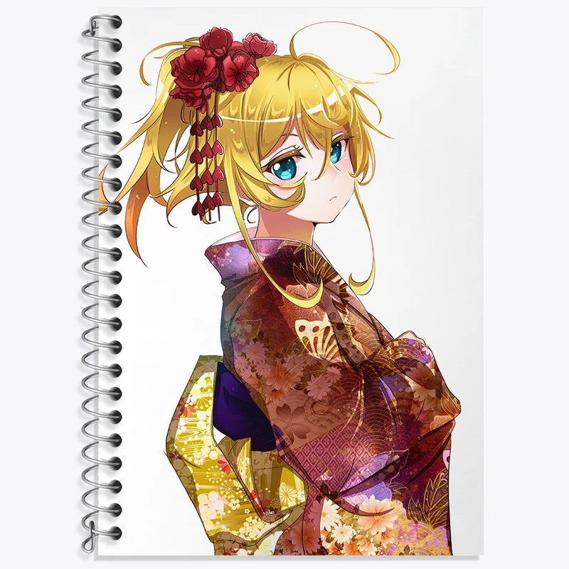 دفتر لغت 50 برگ خندالو طرح تانیا انیمه یوجو سنکی کد 34675