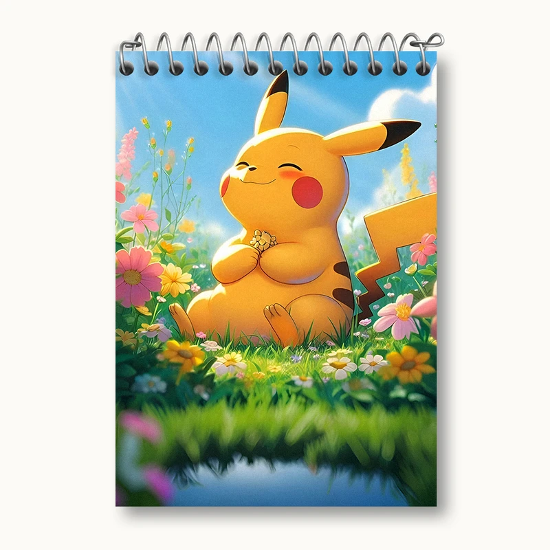 دفتر یادداشت 50 برگ خندالو طرح انیمه پوکمون کد N2855