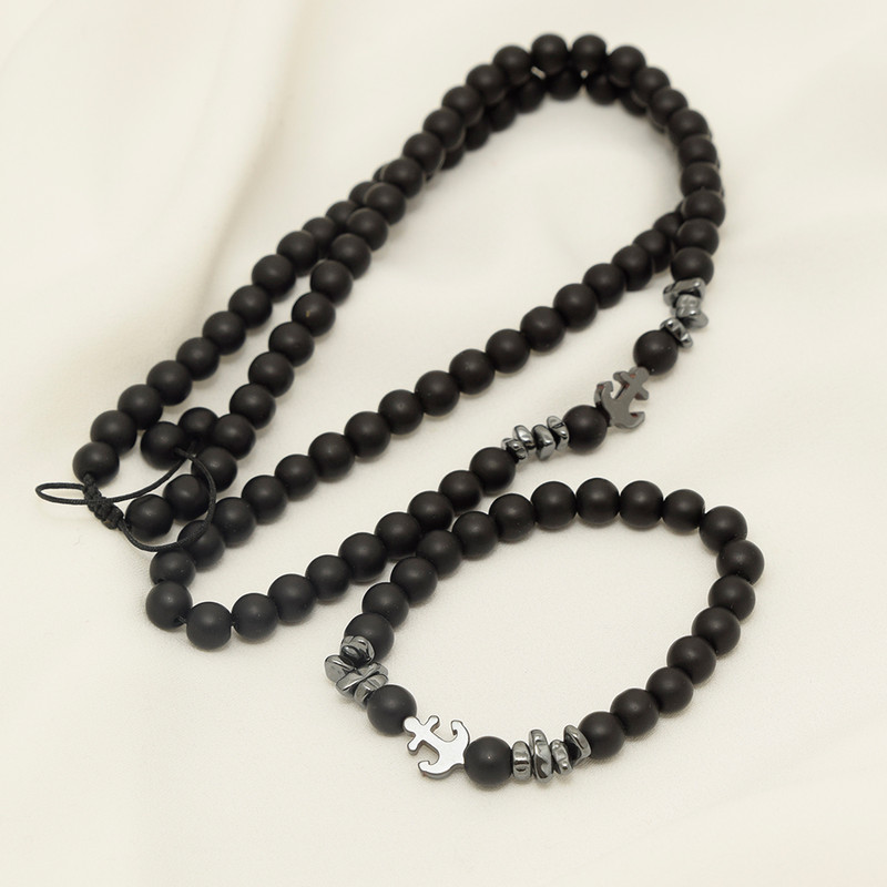 نیم ست مردانه دلنار گالری مدل لنگر DR