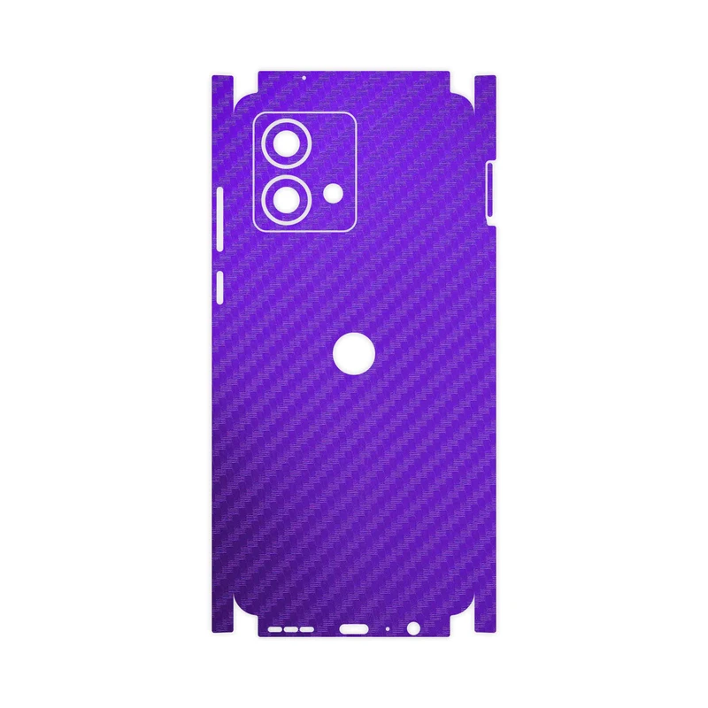 برچسب پوششی ماهوت مدل Purple-Fiber-FullSkin مناسب برای گوشی موبایل موتورولا Moto G84