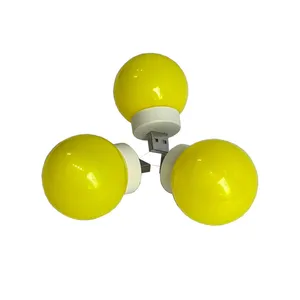 چراغ خواب مدل USB-YRGB مجموعه 3 عددی
