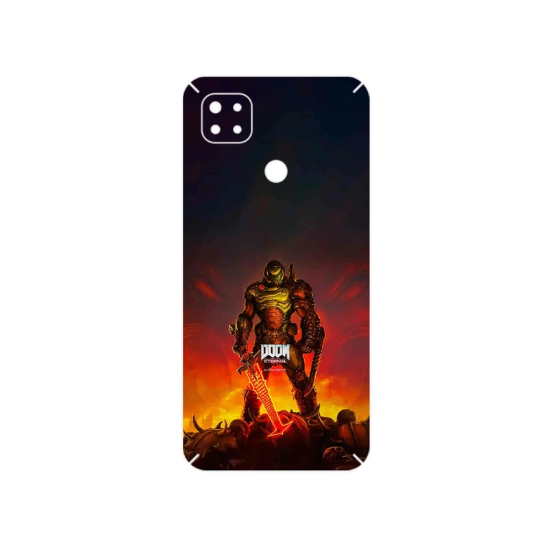 برچسب پوششی ماهوت مدل DOOM Game Series مناسب برای گوشی موبایل شیائومی Redmi 9 Activ
