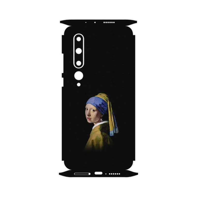 برچسب پوششی ماهوت مدل Girl with a Pearl Earring of Vermeer-FullSkin مناسب برای گوشی موبایل شیائومی Mi 10 5G