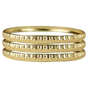 النگو زنانه مدل لایسا کد D15-SIZE2 بسته 3 عددی