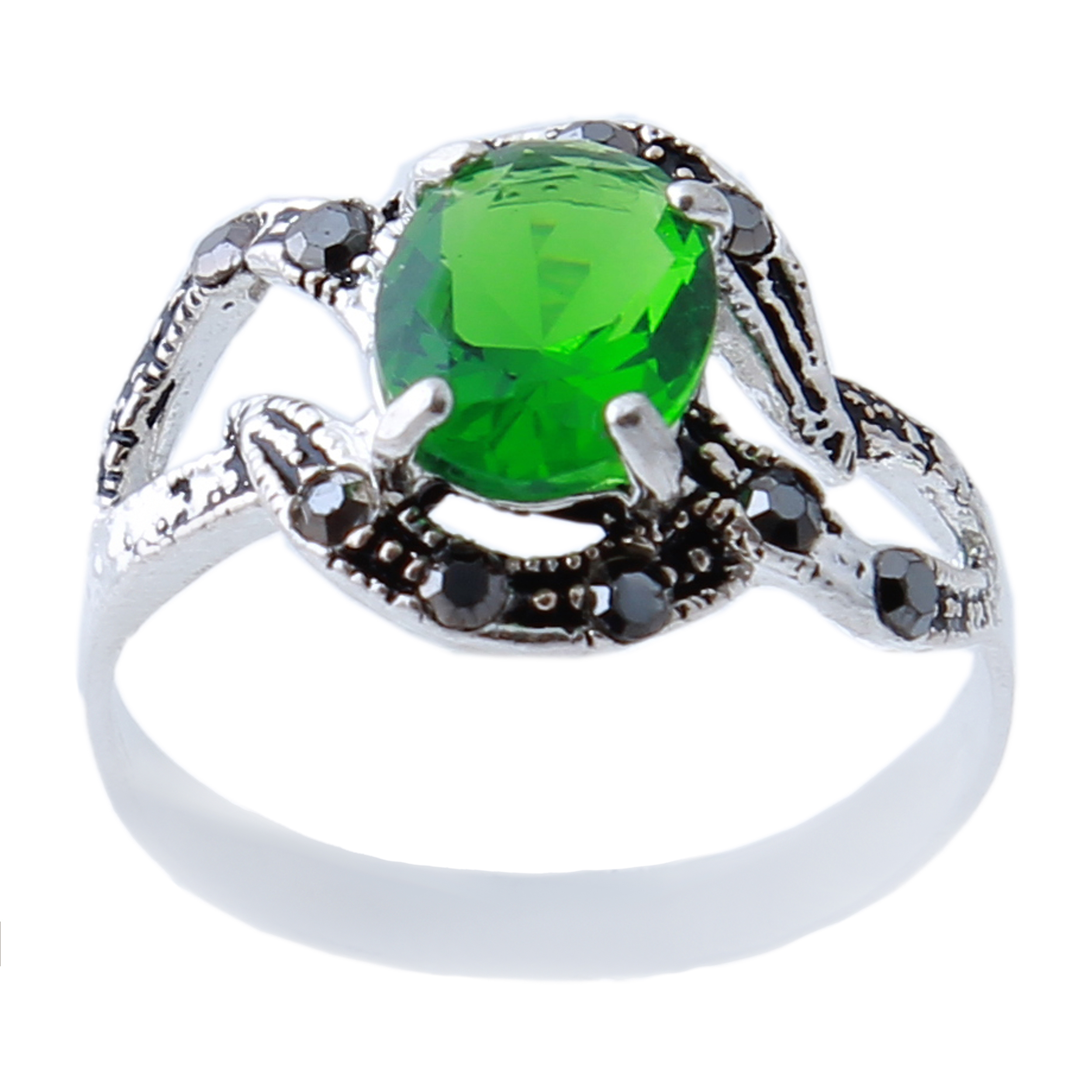   انگشتر نقره زنانه بازرگانی میلادی کد AW_416